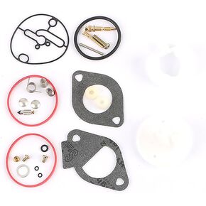 Carburetor Rebuild Kit Master Overhaul For Nikki Carbs 796184 698787 790032 699900 699521 792369 698777 699813 692138 698781 Craftsman 11HP To 19HP Engines Carb Repair
