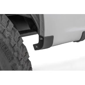 Rough Country Mud Flap Delete for Ford F-150 (2021-2025) - Heavy-Duty Tri-Blend ABS, Easy Install, Includes Rear Deletes