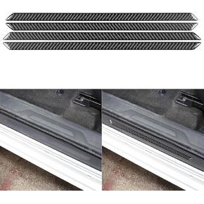 NVCNX Real Premium Carbon Fiber for Toyota Tundra 2022-2025 / Sequoia 2023-2025 2024 Car Center Console Gear Shift Panel Cover Interior Trim Accessories Thick Overlay Sticker 2PCs for Four Wheel Drive