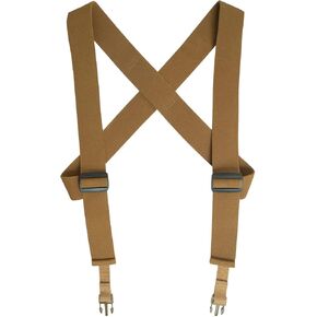 Rothco Combat Suspenders, Coyote Brown