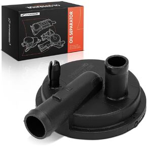 A-Premium Engine Crankcase Vent Valve Oil Separator Compatible with Volkswagen Jetta 1999-2004, Golf 1999-2004, Beetle 1998-2003, 1.9L