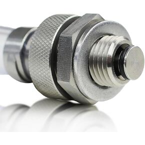 Votex - Oil Drain Valve fits Ford F-250 (2012-2025) - 6.7 Liter - 8 Cylinder Power Stroke with Steel Oil Pan - Made in USA - Part Number E9DZ-6730-B / F75Z-6730-BA