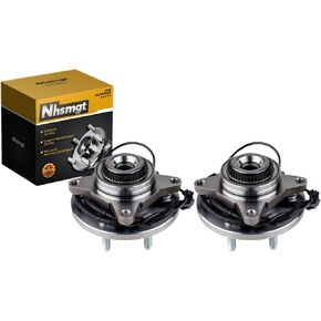 515142 Front Wheel Hub Bearing Compatible with F150 2010-2014, Expedition 2011-2014, Navigator 2011-2014 with ABS Assembly 6 Lug 2pcs