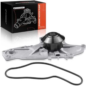 A-Premium Engine Water Pump with Seal Compatible with Acura MDX 2003-2019 RDX RL RLX TL TLX TSX ZDX & Honda Accord Crosstour Odyssey Passport Pilot Ridgeline