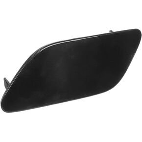 1 Pcs Front Left Side Bumper Headlight Washer Nozzle Cover Cap for Audi A6 (C7) 2015-2018 Bumper Trim Nozzle Cover No.4G0955275H Black Plastic