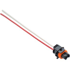 Michigan Motorsports 2 Wire Alternator Connector Pigtail Fits 2005+ GM Vehicles 25877026