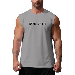 Men's Muscle Tank Tops Fitness Sleeveless Cotton Shirt Men Gym Workout Shirts