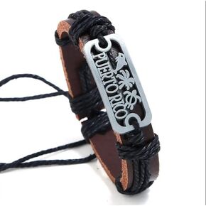 Puerto Rico Bracelet palm trees