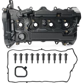 Engine Valve Cover with Gasket Compatible with 2013-2017 Honda Accord 2015-2019 Honda CR-V 2.4L Replace 12310-RDF-A01, 12310RDFA01
