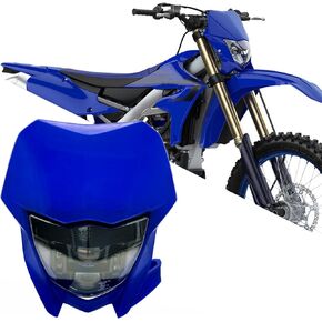 المصباح الأدوي للدراجة الأمامية LED LED Motorcycle Mostbamp مع DRL لـ Yamaha WR250F WR450 2020-2024