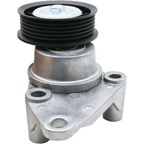 38158 توتر الحزام مع تجميع البكرة (W/3 تصميم الترباس) مناسب لـ 02-08 Cadillac Escalade/Chevy Express Silverado Silverado 1500 Tahoe/GMC Envoy Savana Sierra Yukon XL 1500/Hummer H2/9-7x