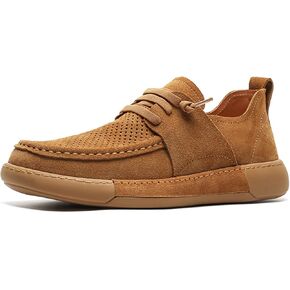 Slip On Loafers for Men Comfortable Breathable Boat Shoes Wide Width Walking Shoes