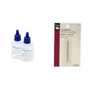 Dritz Fray Check Liquid, 3/4 Fluid-Ounce, 1 Count, Clear Seam Sealant, 0.75 Fl oz