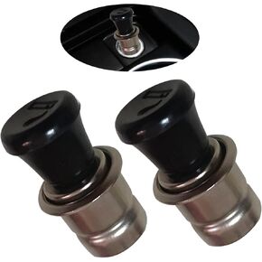 Car Cigarette Lighter,2 Pcs 12v Car Lighter, Automotive Replacement Cigarette Lighters &Parts, Automobile Lighter Plug Universal For Most Vehicle