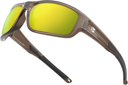 suoso Sports Polarized Sunglasses for Men: Women UV400 Protection Wrap Around Sun Glasses for Fishing Cycling Running Driving in Saudi Arabia