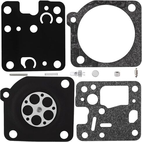 Carburetor Rebuild Kit for Zama RB-107 RB-K70 RB-K71 RB-K72 Echo ES230 ES231 GT200 GT201 HC160 HC180 HC200 PB230 PB231 SRM200 SRM201 SRM230 SRM231 String Trimmer Carb Rebuild Set in Saudi Arabia