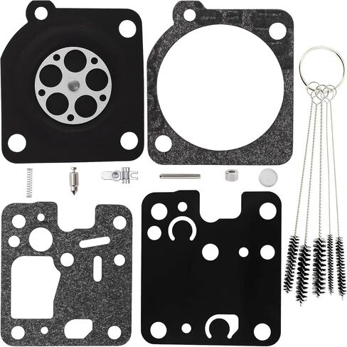 Carburetor Rebuild Kit for Zama RB-107 RB-K70 RB-K71 RB-K72 Echo ES230 ES231 GT200 GT201 HC160 HC180 HC200 PB230 PB231 SRM200 SRM201 SRM230 SRM231 String Trimmer Carb Rebuild Set in Saudi Arabia