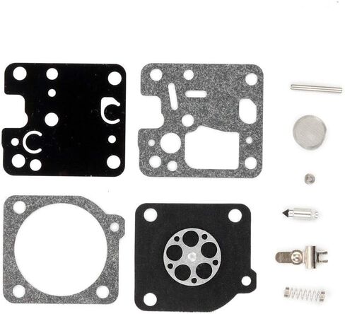 Carburetor Rebuild Kit for Zama RB-107 RB-K70 RB-K71 RB-K72 Echo ES230 ES231 GT200 GT201 HC160 HC180 HC200 PB230 PB231 SRM200 SRM201 SRM230 SRM231 String Trimmer Carb Rebuild Set in Saudi Arabia