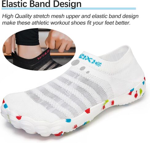 Water Shoes Women Barefoot Athletic Workout Gym Footwear Beach Swim Sneakers Quick Drying Boat Aqua Shoes for Water Sport Diving Sailing Travel Fishing in Saudi Arabia