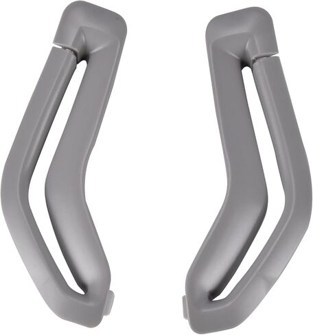 39885877&39885875 Left Right Seat Belt Retractor Guide Ring Belt Selector Gate Seat Belt Trim Cover For Volvo S80 XC90 (1 Pair grey（Left + Right)) in Saudi Arabia