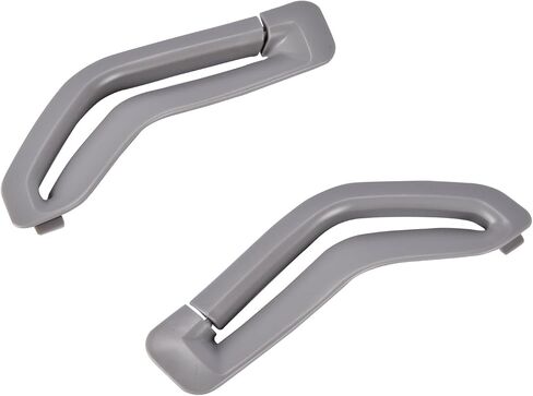 39885877&39885875 Left Right Seat Belt Retractor Guide Ring Belt Selector Gate Seat Belt Trim Cover For Volvo S80 XC90 (1 Pair grey（Left + Right)) in Saudi Arabia