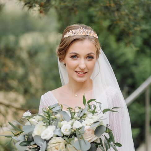 2 قطع الذهب تاج تاج للنساء الزفاف Tiaras للعروس التيجان الأميرة وتيارات لفتاة التاج الراين لعيد ميلاد هالوين تأثيري عيد الميلاد حفلة موسيقية حفلة موسيقية in Kuwait