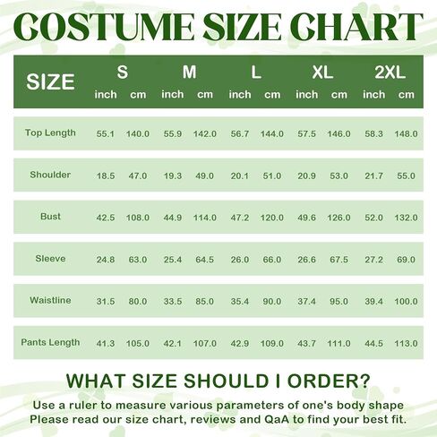 St Patrick's Day Costume Set Adult Men with St Patrick's Day Accessories for St Patrick's Day in Kuwait