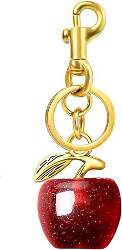 Cherry Bag Charm Purse Charms Keychain, Elegant Purse Bag Charm Cherry Keychain Cute Bag Charms for Handbags Gift and More in Kuwait