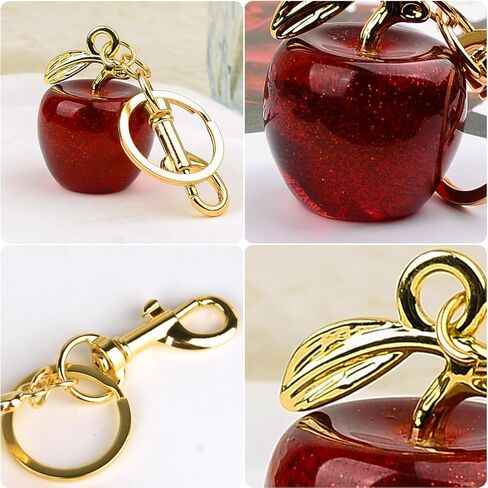 Cherry Bag Charm Purse Charms Keychain, Elegant Purse Bag Charm Cherry Keychain Cute Bag Charms for Handbags Gift and More in Kuwait