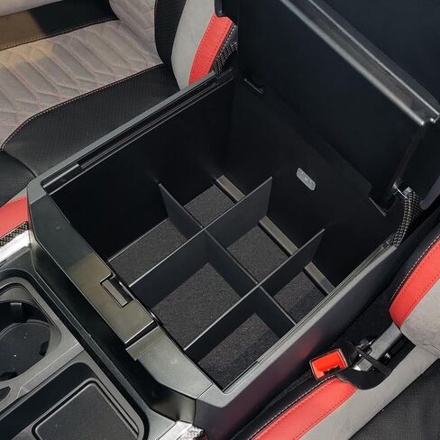 Vehicle OCD - Center Console Organizer for Ford F250 / F350 SuperDuty (2011-2016) (full console w/bucket seats ONLY) - Made in USA in Saudi Arabia