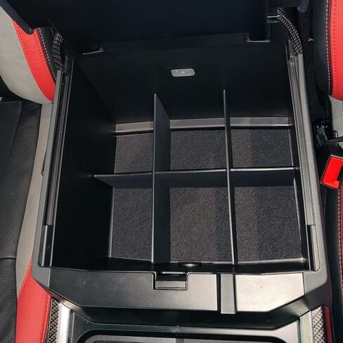 Vehicle OCD - Center Console Organizer for Ford F250 / F350 SuperDuty (2011-2016) (full console w/bucket seats ONLY) - Made in USA in Saudi Arabia