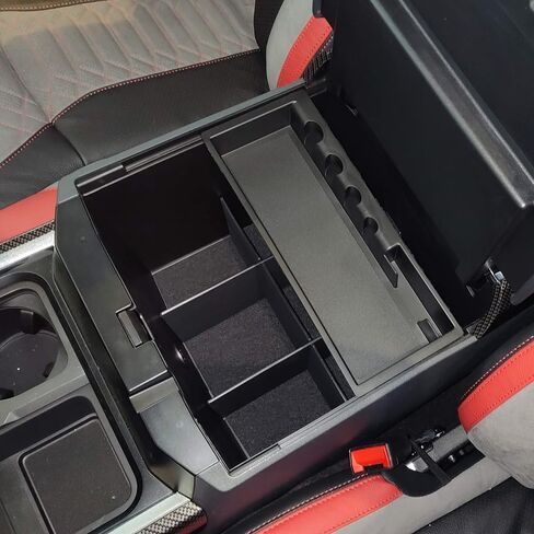 Vehicle OCD - Center Console Organizer for Ford F250 / F350 SuperDuty (2011-2016) (full console w/bucket seats ONLY) - Made in USA in Saudi Arabia