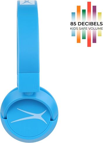 Altec Lansing Kid Safe 2-in-1 Bluetooth and Wired Headphones, Noise Cancelling, Volume Control, Wireless, Foldable Design (Pink) in Kuwait