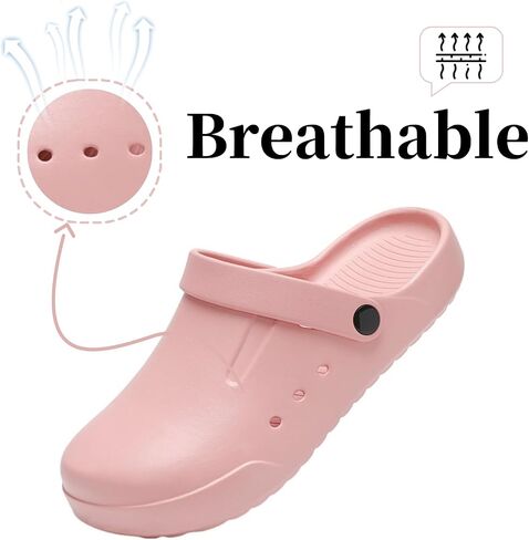 Nihaoya Unisex Garden Clogs Arch Support Nursing Sandals for Men and Women | Comfortable,Slip-Resistant Outsole,Lightweight,Garden, Outdoor, Beach, Pool Easy To Clean,Great for Daily Wear in Saudi Arabia