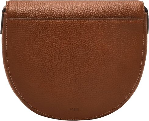 Fossil Women's Everleigh Leather Flap Crossbody Purse Handbag in Saudi Arabia