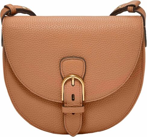 Fossil Women's Everleigh Leather Flap Crossbody Purse Handbag in Saudi Arabia