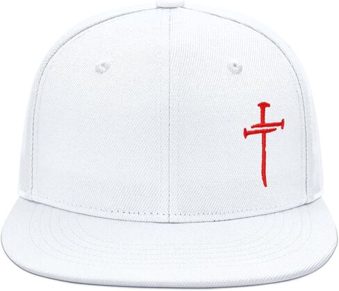 قبعات مسيحية للرجال للنساء - قبعات صليب الإيمان المسطحة - الهدايا الدينية لعيد الميلاد لعيد الشكر in Kuwait