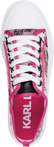 Karl Lagerfeld Paris Women's Everyday Cushioned Insole Gilianne-Lace Up Shoe Sneaker in Saudi Arabia