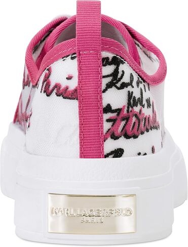 Karl Lagerfeld Paris Women's Everyday Cushioned Insole Gilianne-Lace Up Shoe Sneaker in Saudi Arabia