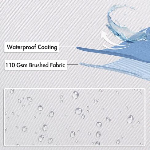 MIULEE 18x18 Outdoor Pillows,Set of 4 Throw Pillows Waterproof,Soft Support Throw Inserts Decorative Water Resistant for Patio Furniture and Garden in Saudi Arabia