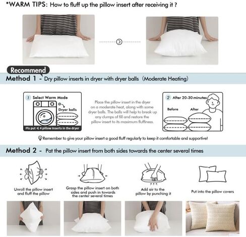 MIULEE 18x18 Outdoor Pillows,Set of 4 Throw Pillows Waterproof,Soft Support Throw Inserts Decorative Water Resistant for Patio Furniture and Garden in Saudi Arabia