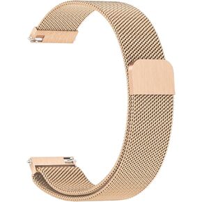 Vanjua 18mm 19mm 20mm 22mm watch band Quick Freear Replick Breading Breedbands ، Feth Stains Meth Mesh Loop Straps Magnetic Bandsable Bands for Men Women