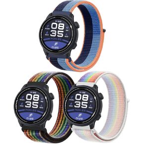 Harikiri 20mm 22mm Nylon Bands Compatible with COROS PACE 3/APEX 2 Pro/PACE 2/APEX Pro/APEX 2/APEX 46mm/APEX 42mm for Men and Women