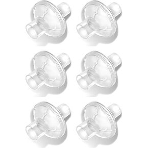 Nispira CPAP Inline Filter Viral for BiPAP CPAP Machines ResMed, Dreamstation Standard Tubing Outlet 22 mm Machine Outlet 25mm, 6 Packs