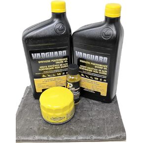 Briggs & Stratton 15W-50 (2 Quarts) Full Synthetic Vanguard 810cc Engine Oil Change Kit with Fuel Treatment