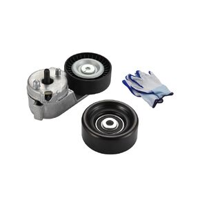 90K-38163(2PCS 38163+38043) Serpentine Belt Tensioner Kit Without Belt Fit for Jeep Grand Cherokee 99-04/TJ 00-06/Wrangler 00-06