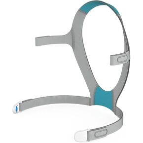 N20 Replacement CPAP Headgear Compatible with ResMed AirFit N20 / AirTouch N20 Nasal Mask -Adjustable Headgear CPAP Accessories Headstrap Part for Airfit N20 - Medium (2 Magnetic Clips)