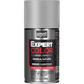 U-POL Expert Color, For Honda/Acura NH830M, Automotive Spray Paint, Professional Grade, Long-Lasting, Easy-To-Use, Lunar Silver