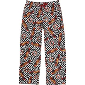 MJC Disney Cars Men's Lighting McQueen 95 Wavy Checkered Pajama Pants Adult Sleepwear