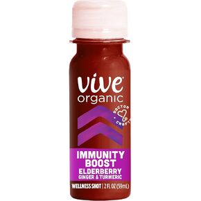 Vive Organic Elderberry Immunity Boost Wellness Shot, 2 fz